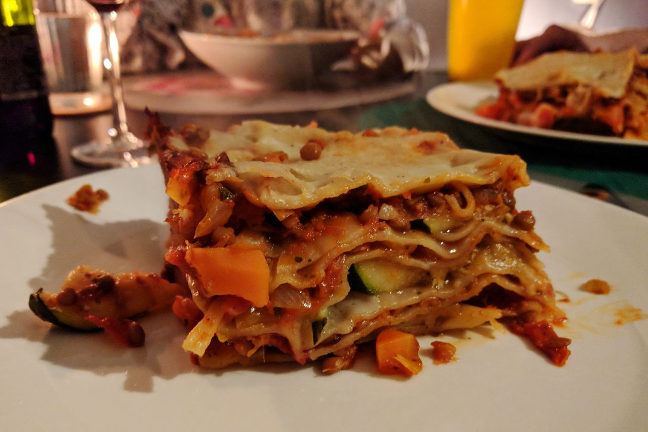 Vegan lasagna