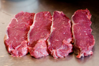 Close-up of red meat