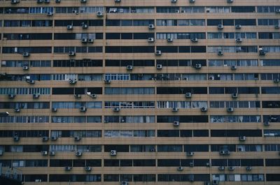 Full frame shot of residential building