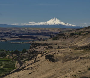 Mt hood and the mighty columbia 