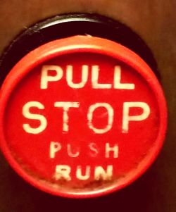 Close-up of text on wall