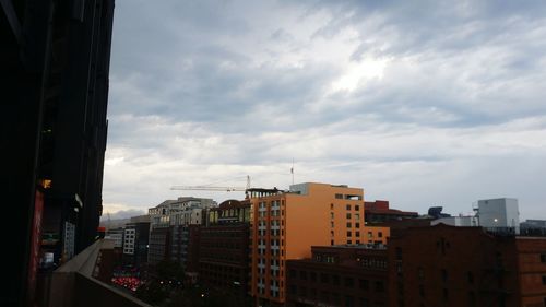 Cityscape against sky