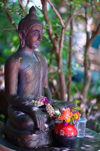 Sculpture of buddha statue