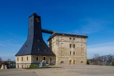 Historic building against blue sky