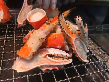 Close-up of seafood 