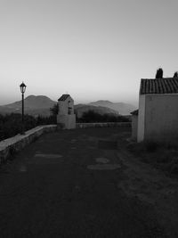 View of church against clear sky