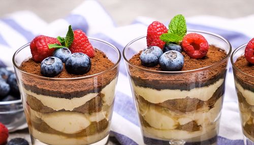 Close-up of fruits on table