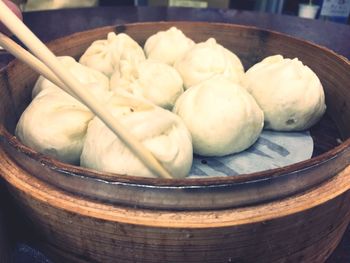 Close-up of food in container