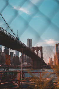 Bridge over city street