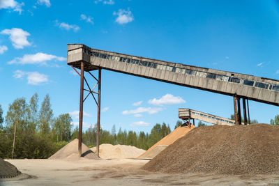 Gravel quarry