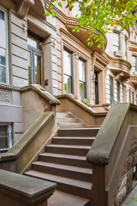 Low angle view of residential building