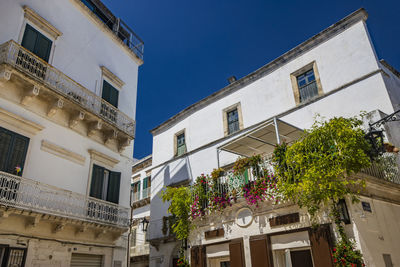 Low angle view of building against sky