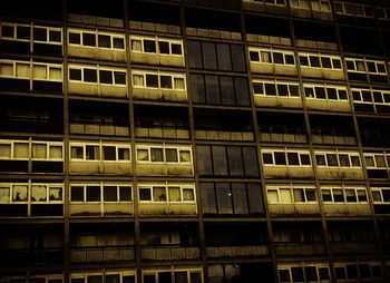 Low angle view of residential building