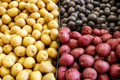 Full frame shot of food for sale