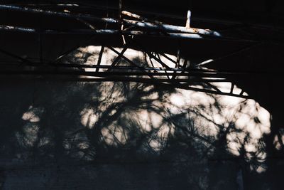 Low angle view of built structure against sky