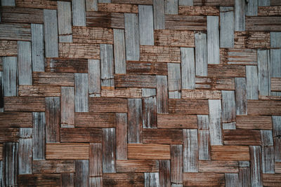 Full frame shot of wooden floor