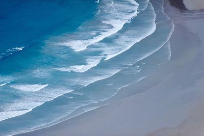 Aerial view of sea