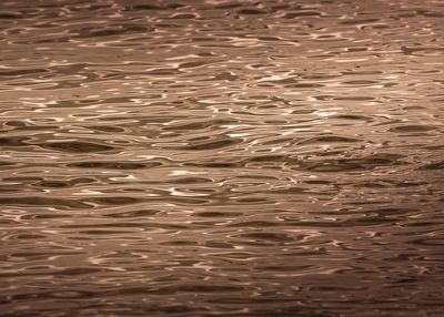 Full frame shot of rippled water