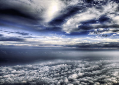 Scenic view of cloudscape against sky