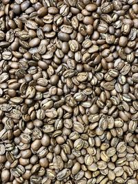 Full frame shot of coffee beans