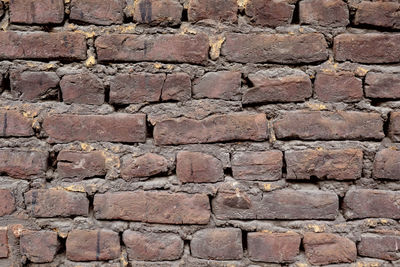 Full frame shot of brick wall