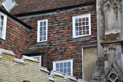 Low angle view of residential building