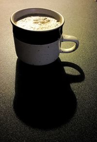 Close-up of coffee cup