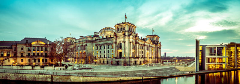 View of buildings against sky