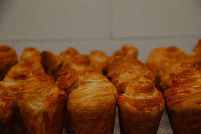 Close-up of bread in store
