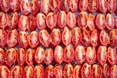 Full frame shot of carrots