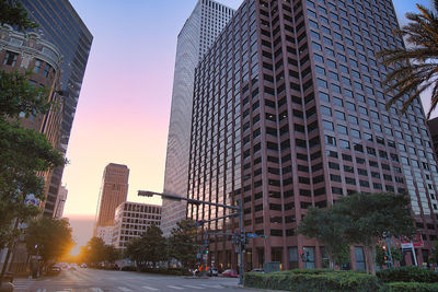 Modern buildings in city