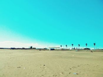 View of sandy beach