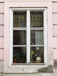 Close-up of window