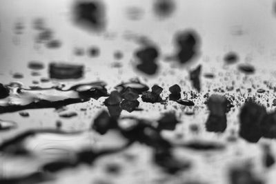 Detail shot of surface
