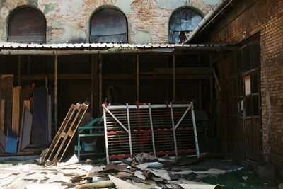 Abandoned building