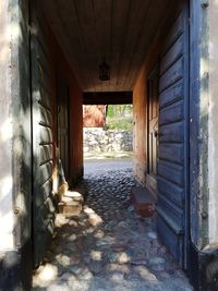 Corridor of building