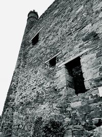 Low angle view of old building