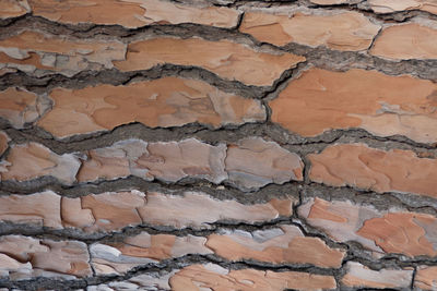 Full frame shot of stone wall