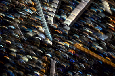 Full frame shot of multi colored lights