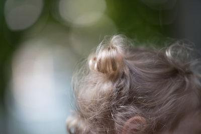 Close-up portrait of a woman