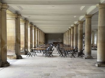 Interior of building