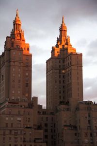 View of tower in city