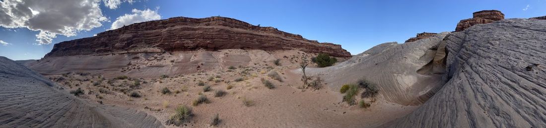 Panoramic view of desert