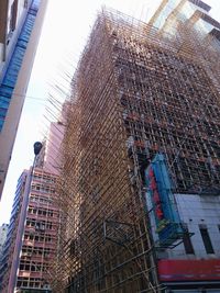 Low angle view of modern building