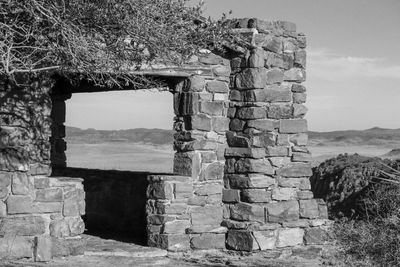 View of old building