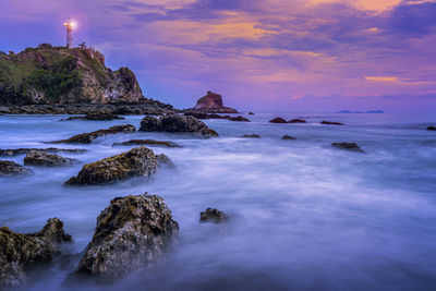 Lanta national park. coral-fringed beaches draw scuba divers to this lush island, krabi, thailand.