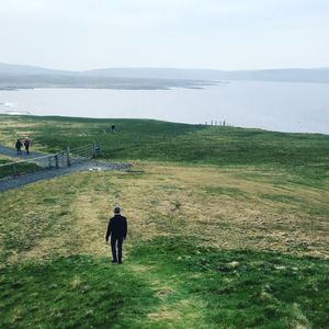 Strolling at downpatrick head