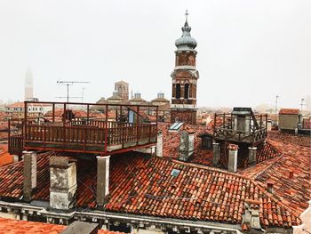 View of cityscape against sky