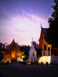 Exterior of temple