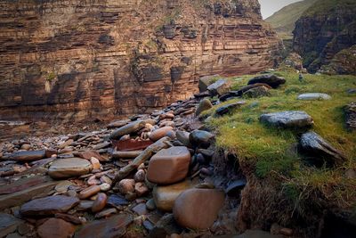 View of rocks